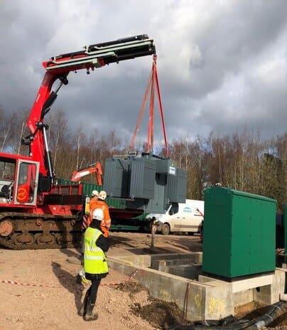 Complete erection of electrical systems by B & H Electricals Pvt. Ltd.